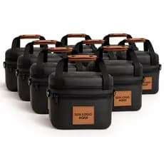 Kit 10 Bolsas Térmicas Personalizadas Marmiteira Trabalho Passeio Academia Bag Case Fit Impermeável Lancheira