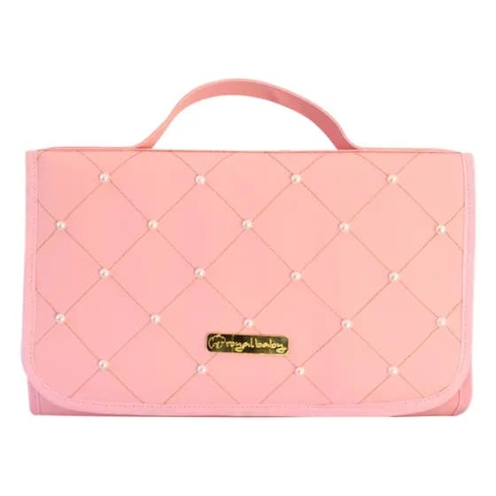 Trocador Portátil De Bebê Com Porta Fraldas Acolchoado