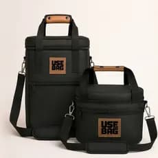 Kit Bolsa Térmica Porta Vinho WineBag Resistente Fitness Impermeável Academia Lancheira Marmiteira