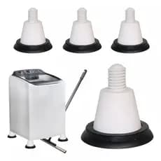 Pé Nivelador Anti Vibração Máquina Electrolux Mais Alta 4 Un