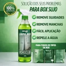 Limpador de Box Blindex - Tira Manchas de Gordura Banheiro Sem Esforço 500ml