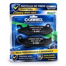 Pastilha Freio Dianteira n940 Cb300 Twister Fazer Sem Abs - Cbx Ninja - Cobreq