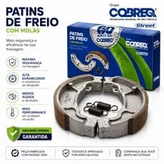 Patim De Freio Lona Sapata   Titan 160 150 125 Fan Dianteiro Traseiro