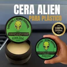 Cera Alien Revitalizadora De Plástico Painel Para-Choque Ressecados Interno Externo Automotivo