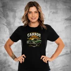 Camiseta Chevrolet Opala Carros Antigos Malha Algodão 30.1 Unissex
