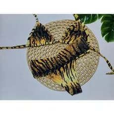 Biquíni  cortininha  com calsinha efeito lipo