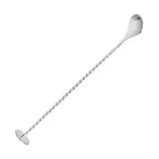 Colher Bailarina em Aço Inox 30 cm Ideal Para Drinks Barman