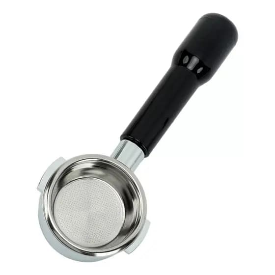 Porta-filtros Cachimbo 58mm Para Máquina Espresso Cabo em ABS - Duas Abas