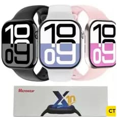 Smartwatch X10 série 10 chat Gpt masculino e femenino microwear lançamento original