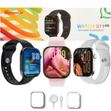 Smartwatch S11 PRO 47mm Microwear 1GB de Armazenamento Responde WhatsApp Série 11