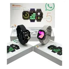 Smartwatch Ultra 5 Plus Série 11 Tela Amoled  Responde Mensagem Atende e Faz Chamadas Esporte Saúde Lançamento 2026