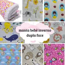 Manta Bebê /manta Dupla Face / Manta Inverno