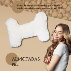 Almofada decorativa Osso sherpa - 1 Peça