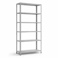 Estante Organizadora de Aço Galvanizado com 6 Prateleiras Armário 90cm