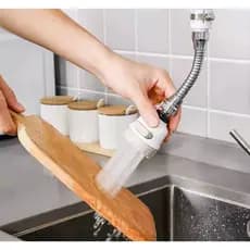 Bico Arejador de Torneira Antirrespingos/Filtro com Rotação 360° para Economia de Água em Torneira de Cozinha/Banheir