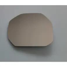 Espelho - Lente retrovisor Fiat Strada Adventure Palio Locker 2014 a 20 esquerdo c/ base Metagal