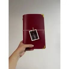 Capa Caderno A5 Capa em Couro Sintético Midori Planner Journal Agenda