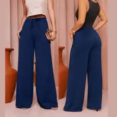 Calça feminina Pantalona Lanzinha Com bolso Inverno Quentinha