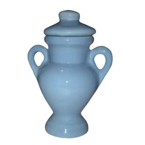 Quartinha De Louça Azul Claro De 12Cm c/a - Zp7
