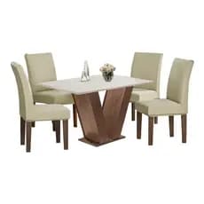 Kit Capa De Cadeira 6ou4 Peças Para Sala de Jantar e Cozinha Malha Gel, medida12cmx 46cmx 45cmx 55cm
