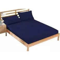Lençol Com Elástico Em toda Volta Jogo Casal Queen 3 Peças Para Cama Box Padrão Tecido Liso 180 Fios