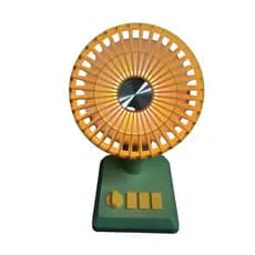 Mini Ventilador de Mesa Recarregavel Usb 9cm