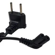 Cabo De Força Ac Samsung Tipo 8 90 Graus 5mt Preto