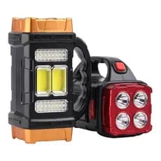 Lanterna grande múltiplos LED forte dois lados solar recarregável 25W TG