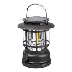 Lampião lanterna LED solar acampamento pesca recarregável L22 TG