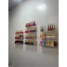 Kit 4 Prateleiras Flutuantes Invisíveis em Acrílico 30x5x5cm – Transparente