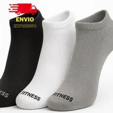 Kit 12 Meia Soquete Respirável Dry FITNESS Algodão Alta Qualidade Academia Absorção do suor