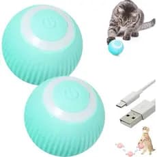 Brinquedo Interativo Inteligente- Bola Automática para Pet- Carregamento USB