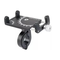 Suporte de Celular GPS Universal para Bike, Moto e Bicicleta - Alumínio Resistente e Ajustável