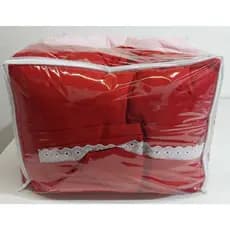 kit 5 Sacos Organizador PVC 47x27x30 Para Cobertor, Edredom, Calçados Brinquedos.