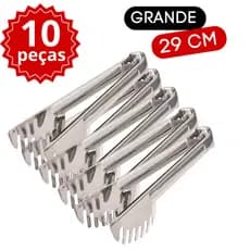 Kit Pegador Massa Salada Carne Legumes Grande 29cm 100% Aço Inox