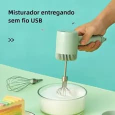 Máquina de bater ovos cremes automático eletrônica