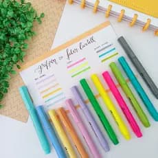 Caneta Marca Texto Grifpen Cores Novas, Neon e Pastel - Faber-Castell
