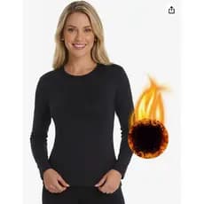 Camiseta Segunda Pele Manga Longa Feminina Preta UV 50+ Térmica