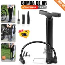 Bomba De Ar Para Pneu Bicicleta Bola Moto Piscina Compacta e Leve
