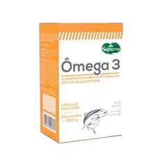 Blister Ômega 3 Óleo de Peixe 500Mg 60 Caps - Supra ervas