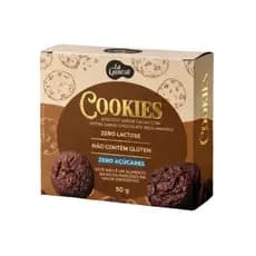 Cookies com Gotas de Chocolate 50g Sem Açúcares S/Lactose - La Ganexa