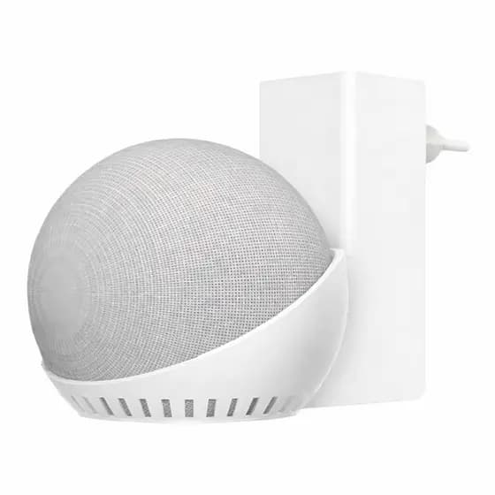 Suporte De Tomada Compativel Com Amazon Echo Dot 4 E 5 Alexa