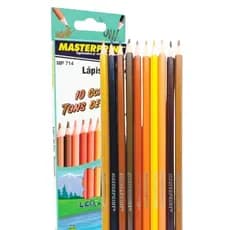 Lápis de cor tons de pele 10 cores lapis pintar cores cor da pele