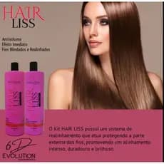KIT SHAMPOO + GLOSS - ESCOVA  Hair liss  (2 UNIDADES, 1L CADA)