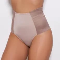 Kit 4 Calcinha Cinta Modeladora Redutora de Medidas Cintura Alta de Compressão