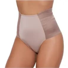 Kit 3 Calcinhas Pos Parto Cintura Alta De Compressao Redutora Barriga Modeladora