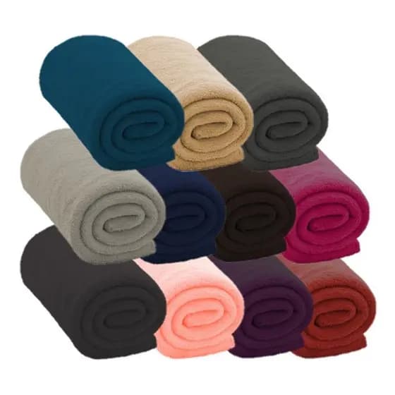 Manta Cobertor Microfibra Casal 1,80m x 2,00m Antialérgica