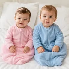 Saco de Dormir Bebê Pijama Casulo Com Zíper Menino Menina Super Confortável Macio Inverno
