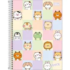Caderno Univ. Capa Dura 1 Matérias Spice Fem. 80 Fls Tilibra