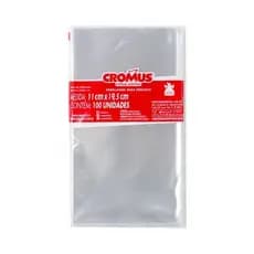 Saco Incolor Cromus 11x19,5 - PT C/ 100